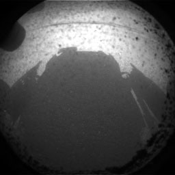 Curiosity's shadow